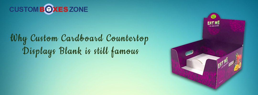 Custom Cardboard Countertop Displays