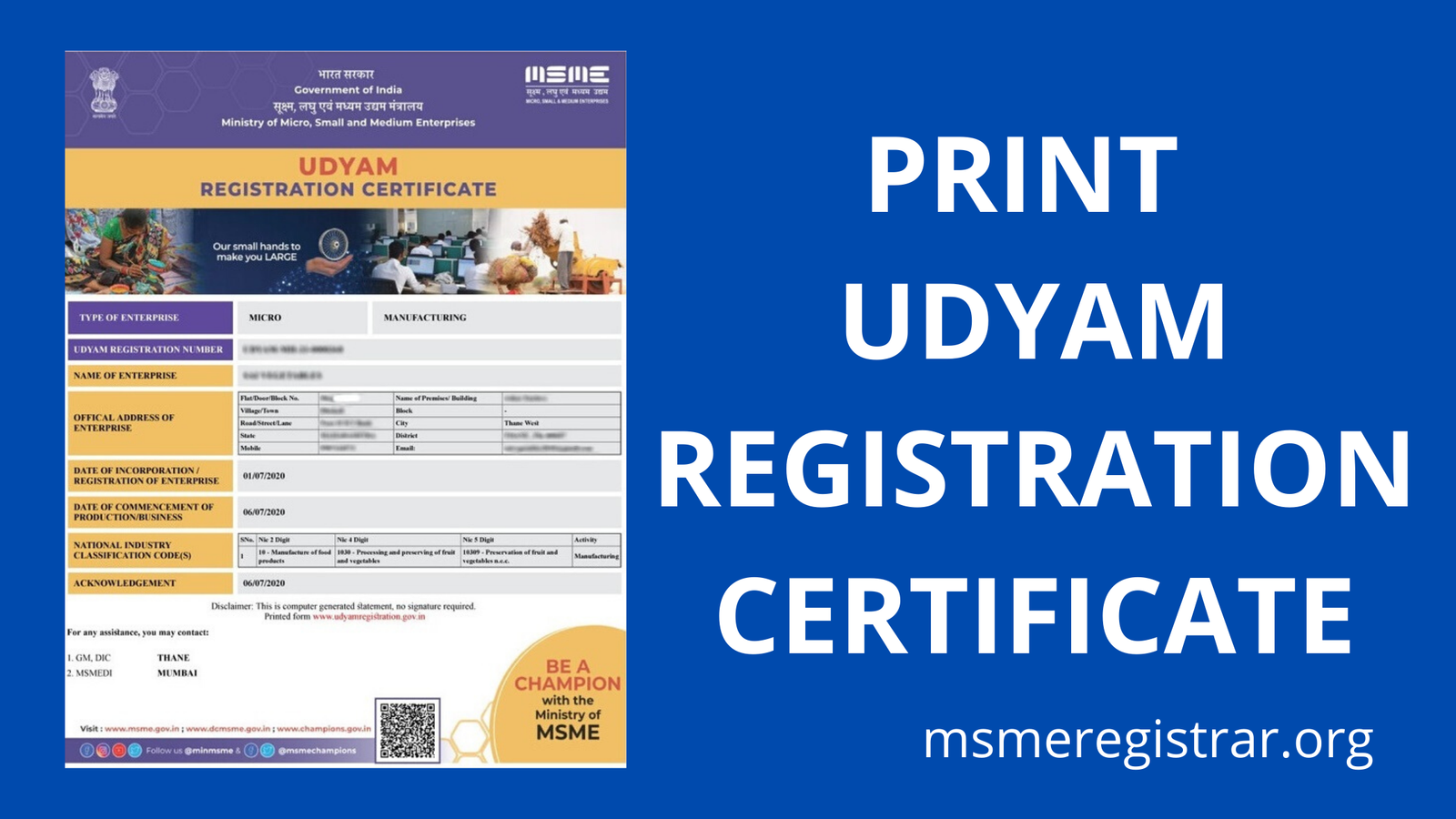 MSME Udyam Registration: All you need to know