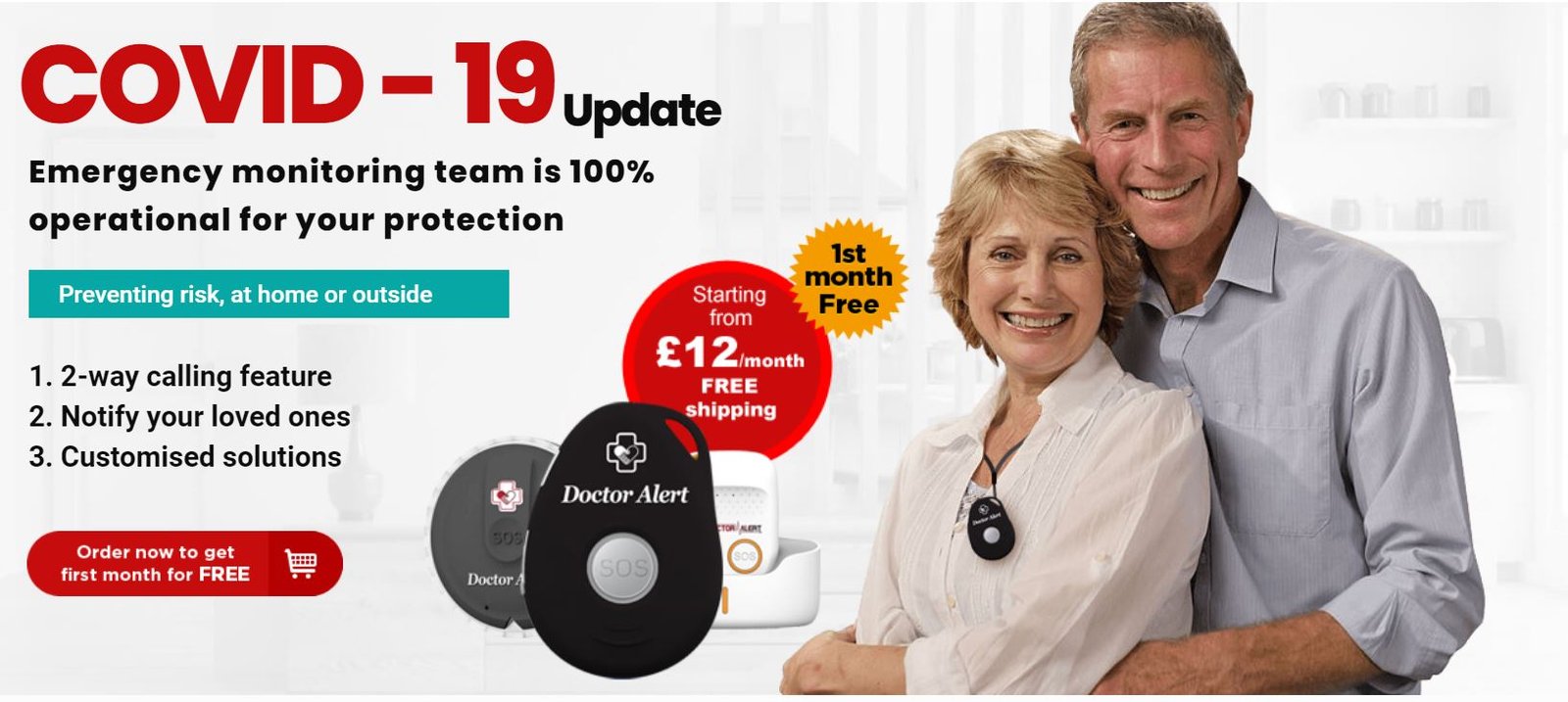 You can keep your loved ones safe with one click using the Doctor’s Alert app