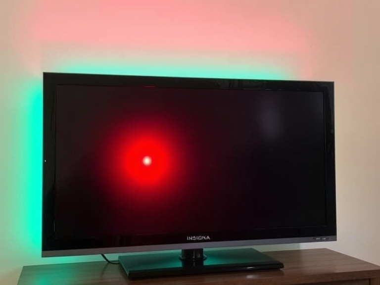 Why is the Red Light Flashing on My Insignia TV?