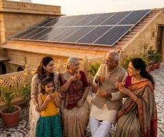 Residential Solar Panel Installation with PM Surya