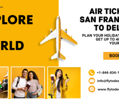 Find Your Air Ticket from San Francisco to Delhi