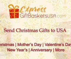 Online delivery of Christmas gift baskets in USA