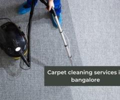 Carpet Cleaning Services in Bangalore